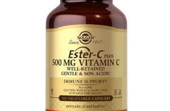 Solgar Ester-C Plus 500 mg Vitamin C Ester-C Ascorbate Complex 100 Vcaps