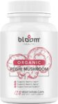 Organic Reishi Mushroom Capsules | 1,000mg | 120 Count | NON GMO