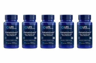 Life Extension PalmettoGuard Saw Palmetto and Beta-Sitosterol – 30 Softgel 5PK