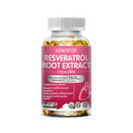 Resveratrol Capsules, Anti-Aging Antioxidants, Radiant Skin,Immune heart Support