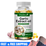 Garlic Oil 120 Rapid Release Softgels Capsules 5000 Extract organic Pills 5000mg