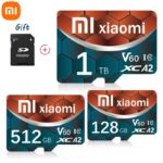 Mijia Xiaomi 2TB SD Memory Card 1TB 512GB High Speed U3 Class 10 TF Card 4K Ultra-HD Video Card SD Flash Memory Cards 128GB 64GB