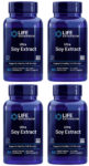 4PACK Life Extension Ultra Soy Extract Anti-Aging Cell Health Longevity 60 VCaps