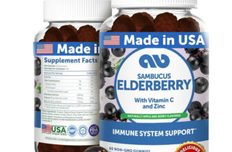 Elderberry gummies – Zinc and Vitamin C – Non GMO Vitamins