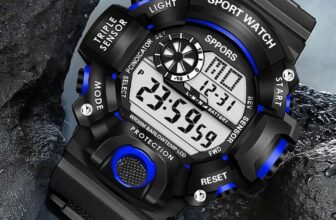 Men Waterproof Digital Sports Watch Military Tactical LED Backlight Wristwatch