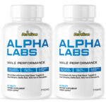 Alpha Labs-Men’s Health & Performance- 2 Bottles- 120 Capsules