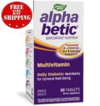 Nature’s Way alpha betic Diabetic Multivitamin for Daily Nutritional Support …