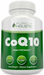 Coenzyme CoQ10 Q10 COQ 10 Heart Health 240 Soft gels High Absorption