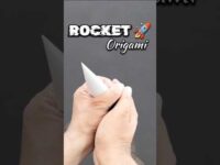 Rocket 🚀 origami