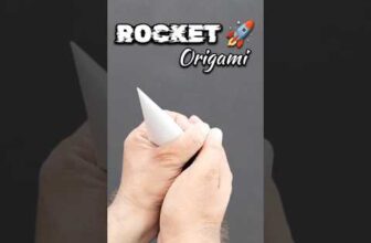 Rocket 🚀 origami