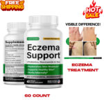 Eczema Treatment & Support for Natural Relief, Skin Vitamins & Herbals, 60 caps