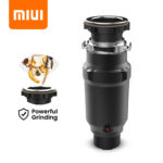 MIUI Food Waste Disposer, Atainless Steel Waste Crusher, Blade Free Super Abrasive Food Grinder