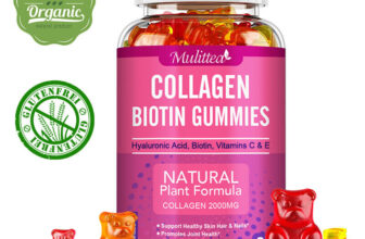 2000mg Collagen Vitamin Gummies-Hair,Skin,Nails,Premium Collagen Supplement 60PC