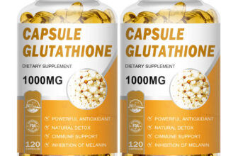 2Pack Glutathione Capsule Natural Antioxidant Anti-Aging Skin Whitening 1000MG