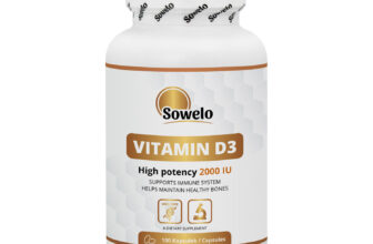 SOWELO Vitamin D3 2000 IU Softgels With High Potency