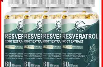 Resveratrol Capsules Anti-Aging Antioxidants Radiant Skin & Cholesterol Support