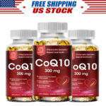 1-3 Packs Coenzyme Q10 (Ubidecarenone) 300mg 120 Capsules Immune & Heart Health