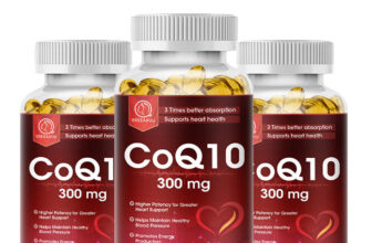 1-3 Packs Coenzyme Q10 (Ubidecarenone) 300mg 120 Capsules Immune & Heart Health