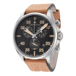 Hamilton Men’s Khaki Aviation Pilot Pioneer 44mm Quartz Chrono Watch H76722531