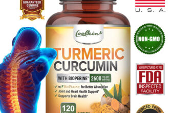 Turmeric Curcumin 2600mg – Joint Health, Relieve Joint Pain and Inflammation