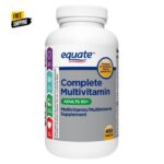 Equate Complete Multivitamin/Multimineral Supplement Tablets, Adults 50+, 450 Co