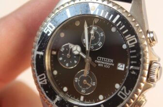 Vintage Citizen Quartz Chronograph Divers Watch 0510-S004446