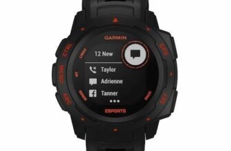 Garmin Instinct Esports Edition GPS Gaming Smartwatch with HRM