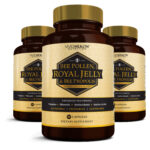 Immune Boosting Royal Jelly Supplement (3 Bottles) with Bee Pollen & Propolis