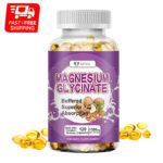 Magnesium Glycinate 1300mg High Absorption,Improved Sleep,Stress& Anxiety Relief