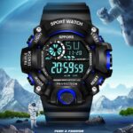 Men’s Army Sport Digital Wrist Watch Quartz Wrist Date Waterproof Military