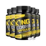 5-Pack King Cobra Pills Supplement Advanced Formula King Cobra – 300 Capsules