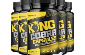 5-Pack King Cobra Pills Supplement Advanced Formula King Cobra – 300 Capsules