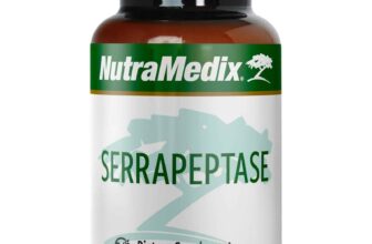 Serrapeptase with Inulin, 120 Vegetable Capsules