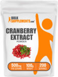 BulkSupplements Cranberry Extract Powder – 500mg Per Serving