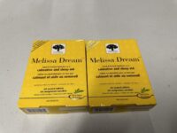 NEW 2X! NEW NORDIC Melissa Dream 60 Tablets Each