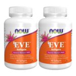 2 x NOW EVE Womens MultiVitamin Mineral 90 SGels Superior Womens Multi