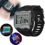 Men’s Digital Sports Watch LED Screen Large Face Military Waterproof Wristwatch