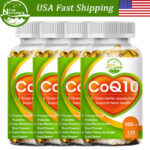 COQ 10 300mg Coenzyme Q-10 Increase Energy & Stamina,Cardiovascular Heart Health