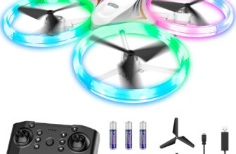 Drones for Kids, RC Drone with Cool Led Lights Mini Remote Control Beginner Dron