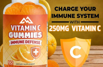 Vitamin C gummies Orange gummies (60 capsules)