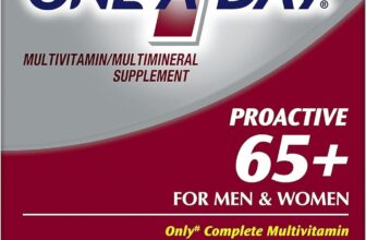 One A Day Proactive 65 Plus Multivitamins Supplement 150 Tablets Men Women 65+