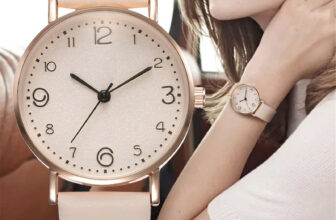 Women Casual Quartz Analog Wrist Watch Stars Decoration Wild Belt Wrist Watch