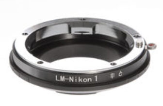 FOTGA Adapter Ring for Leica M Mount Lens to Nikon 1 Mount Camera S1 S2 V1 V2 V3 J1 J2