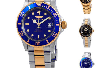 Invicta Pro Diver Black or Blue Dial 40 mm Men’s Watch – Choose color