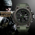 Military Men Sports Watch Waterproof Tactical Rugged Digital LED Wrist Watches^^