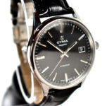 Cyma  Watch  Cymaflex Navystar 40mm Automatic Black Dial MADE IN SWISS