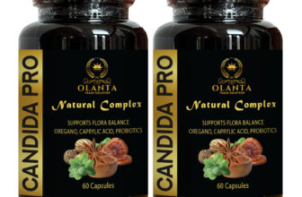 CANDIDA PRO COMPLEX – candida cleanse natural, caprylic acid capsules, reishi-2B