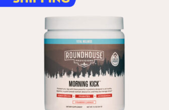 Roundhouse MORNING KICK Provisions digestion Strawberry Lemonade New 9.1oz