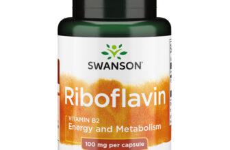 Swanson Vitamin B2 Riboflavin 100 mg Capsule 100ct