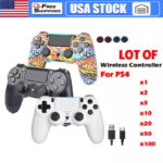 LOT For Sony Playstation 4 Dualshock4 PS-4 Wireless Controller Bluetooth Gamepad